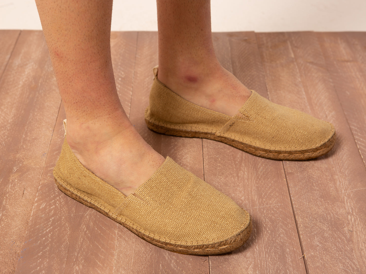 Espad - Espadrillas uomo in juta beige