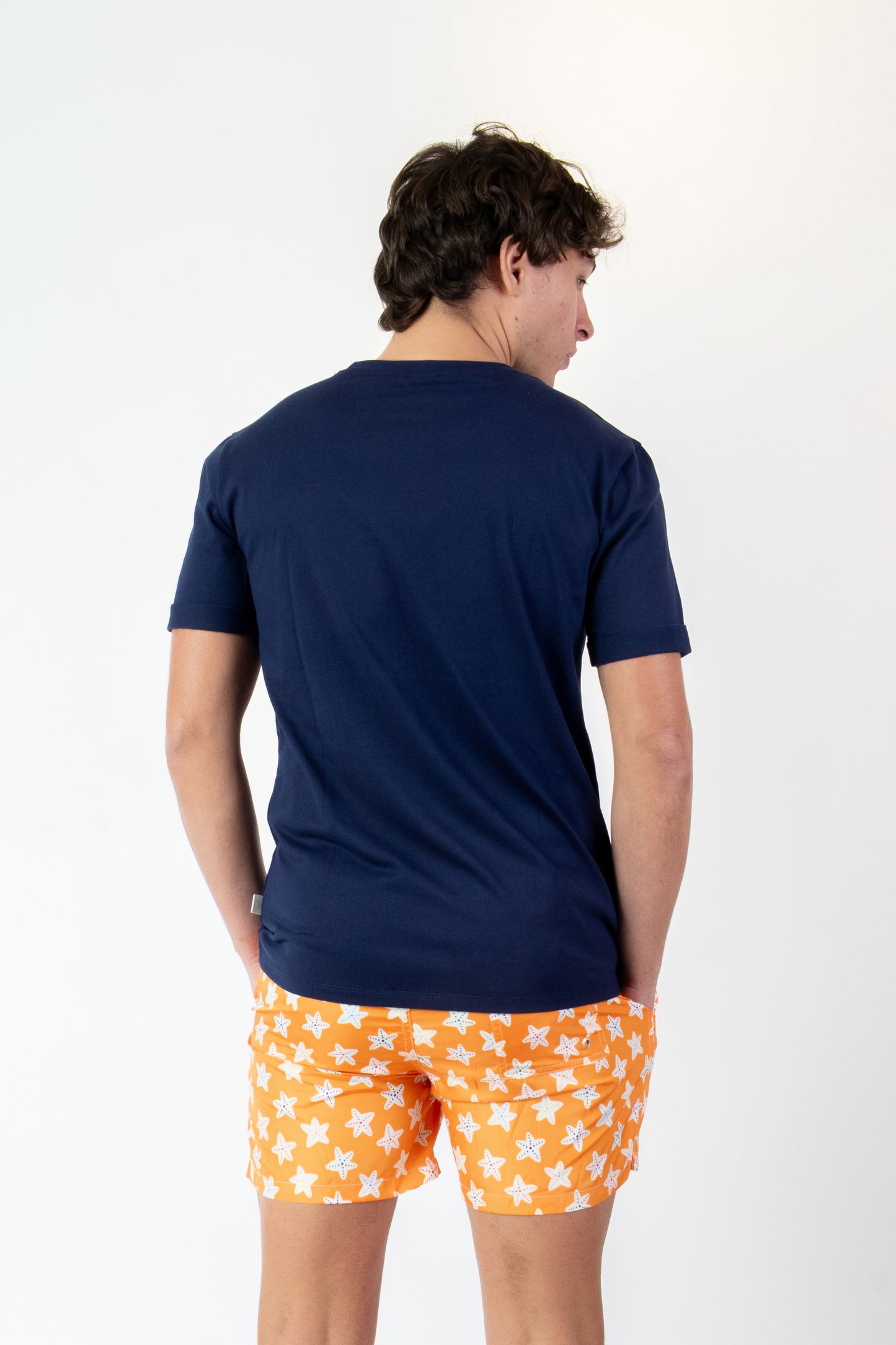 Star - T-shirt blu fantasia star