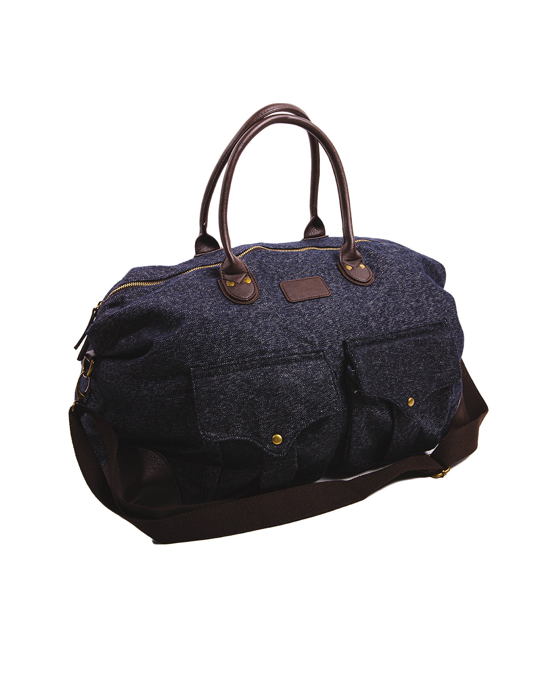 Borsone da viaggio spigato blu