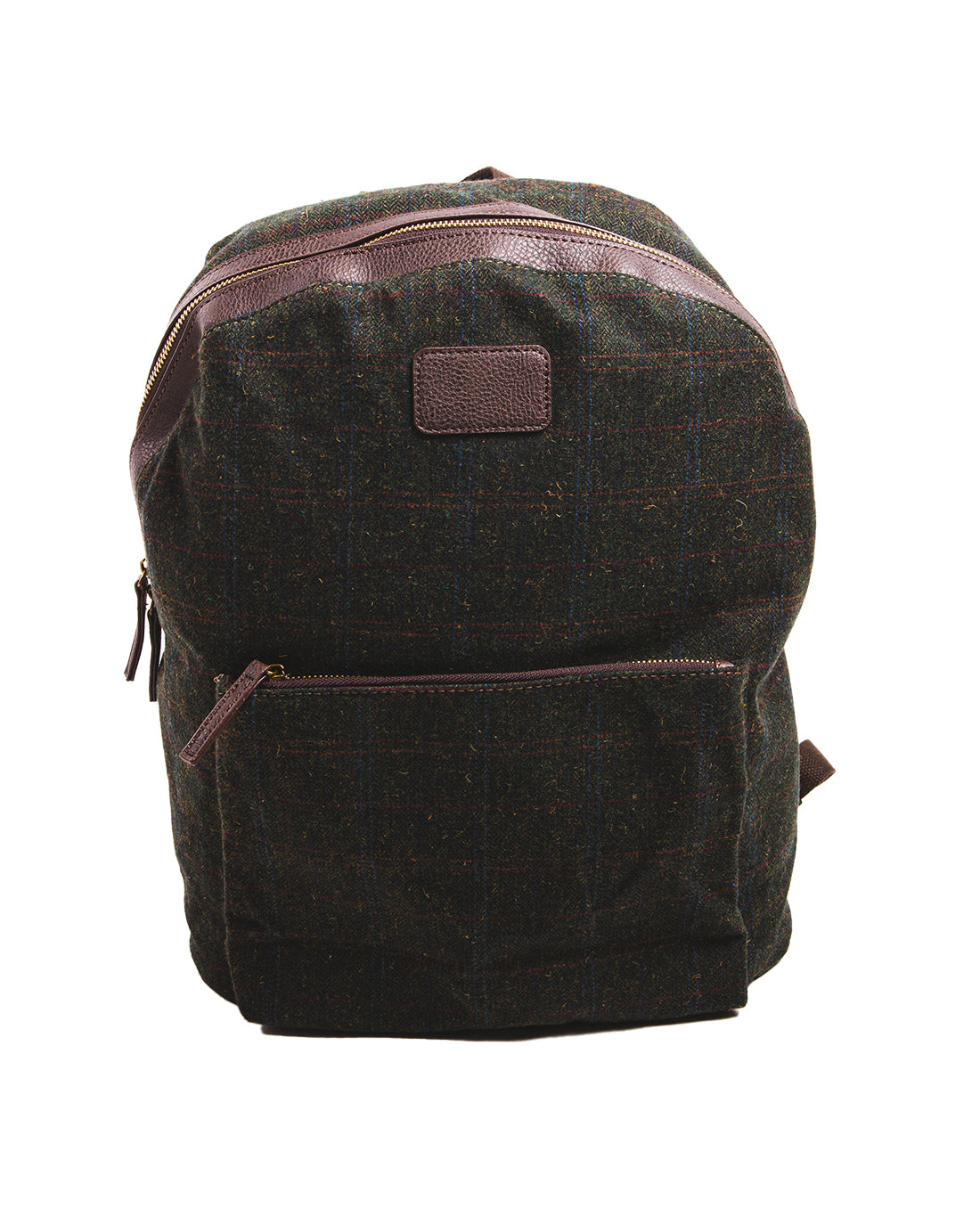 Zaino scozzese verde