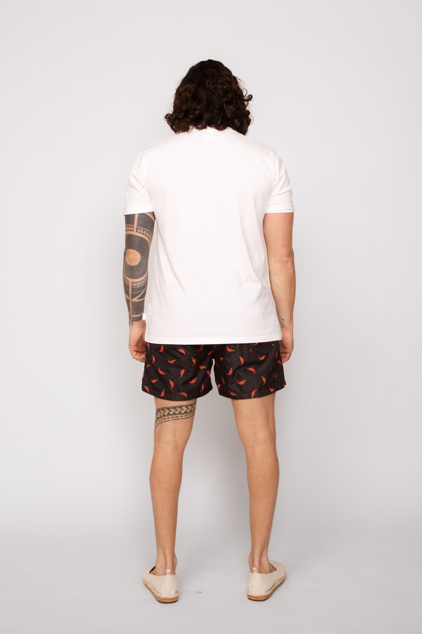 Chili - T-shirt bianca stampa chili