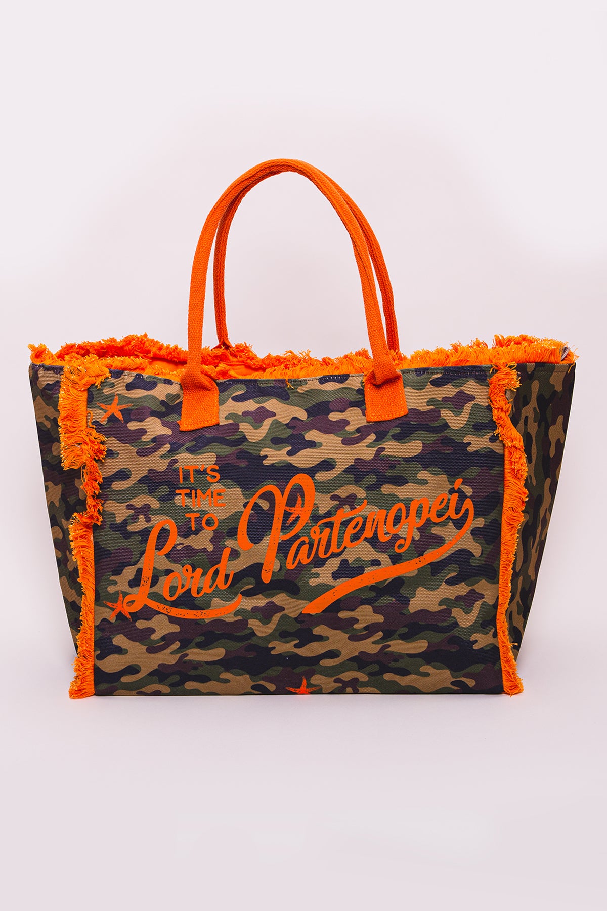 Borsa grande - Borsa mare seastar fantasia camouflage con logo