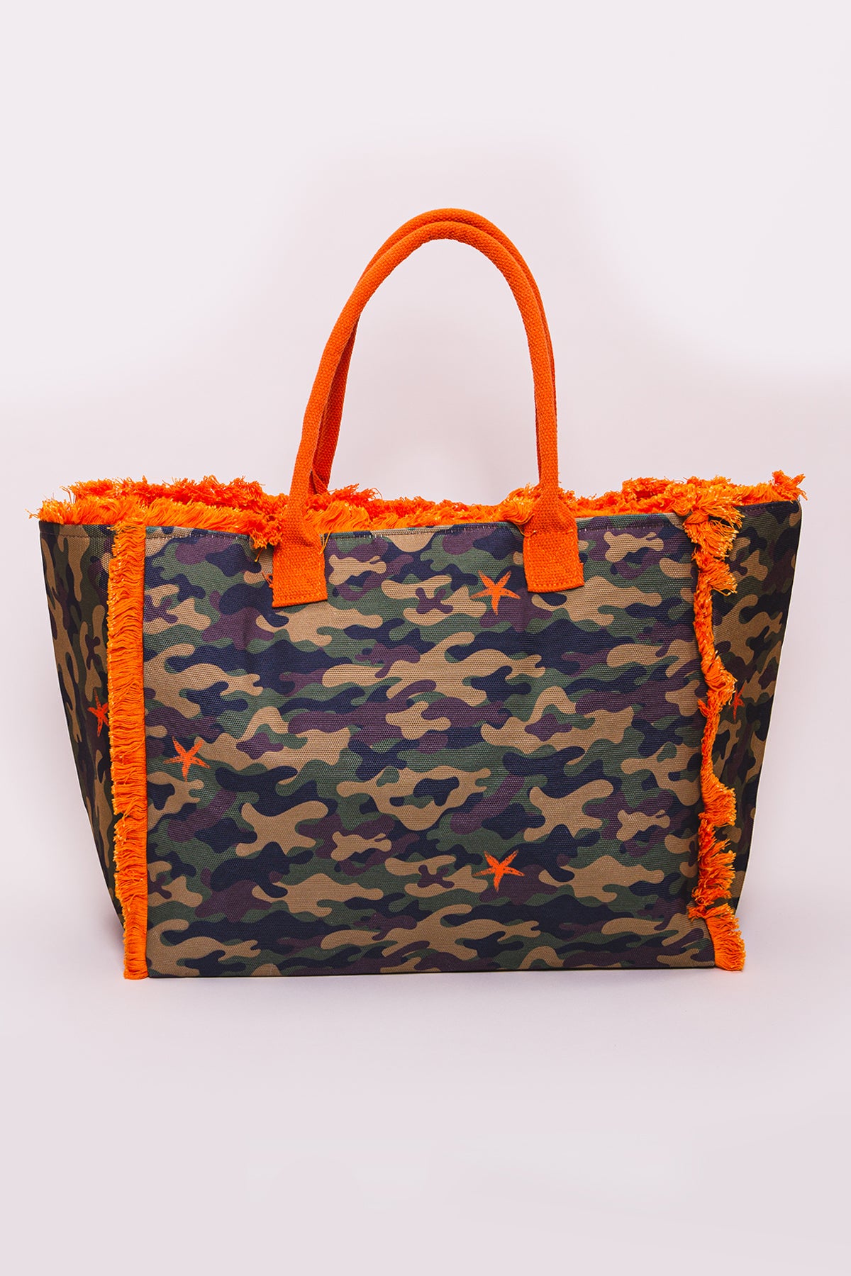 Borsa grande - Borsa mare seastar fantasia camouflage con logo