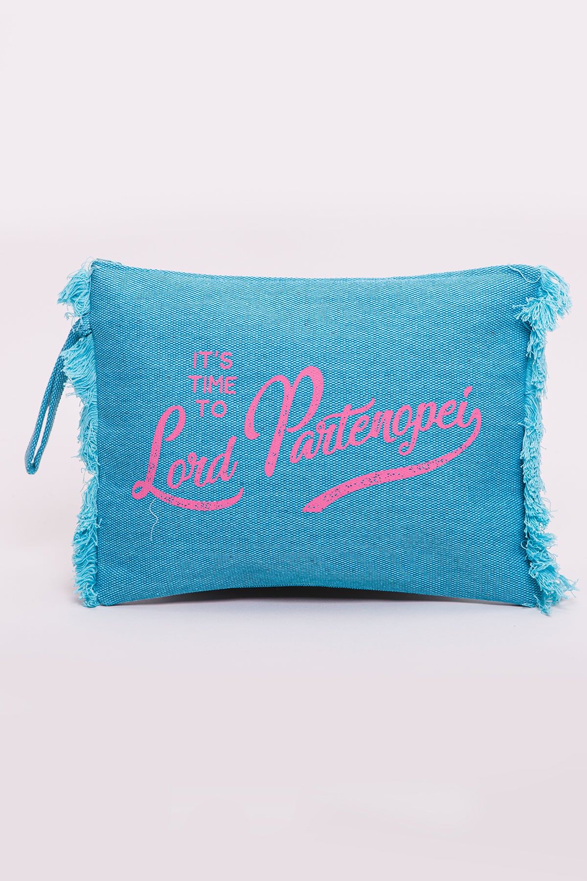 Pochette - Pochette mare azzurra con logo