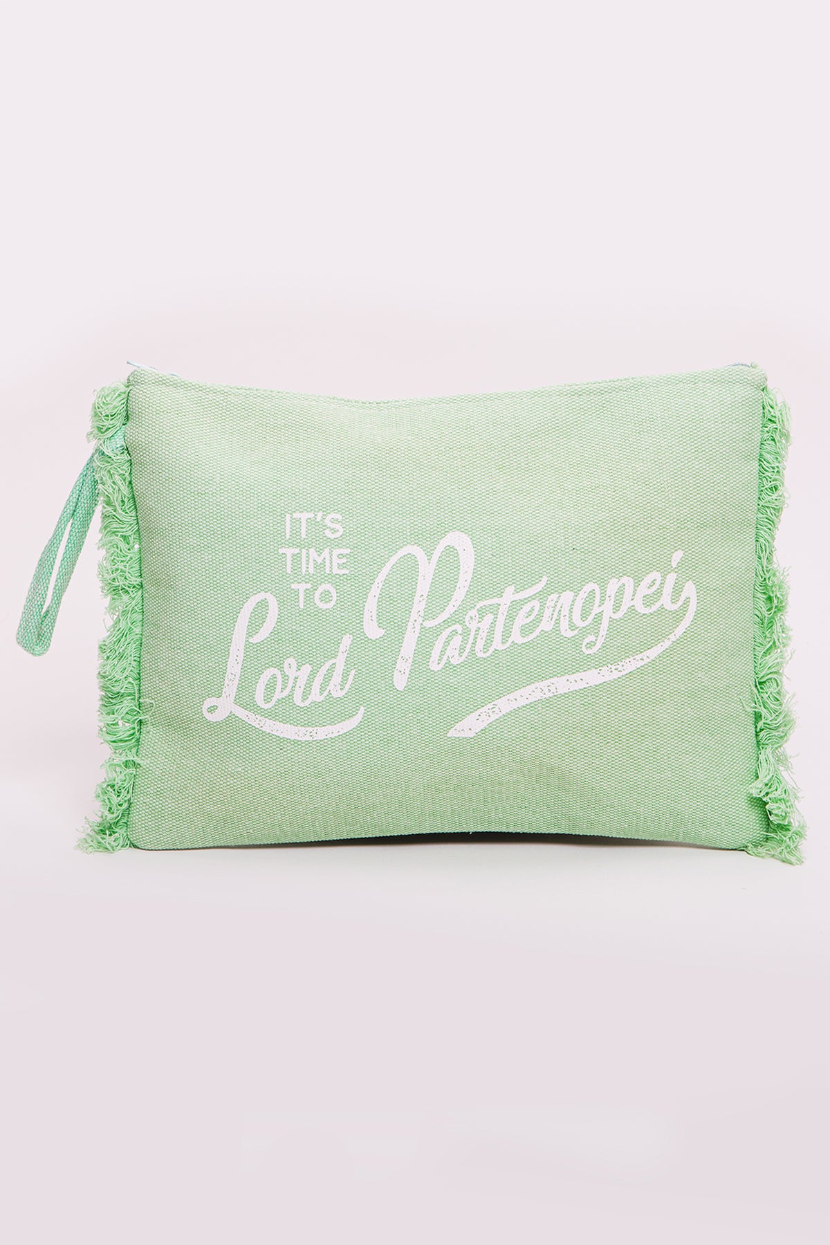 Pochette - Pochette mare verde acqua con logo