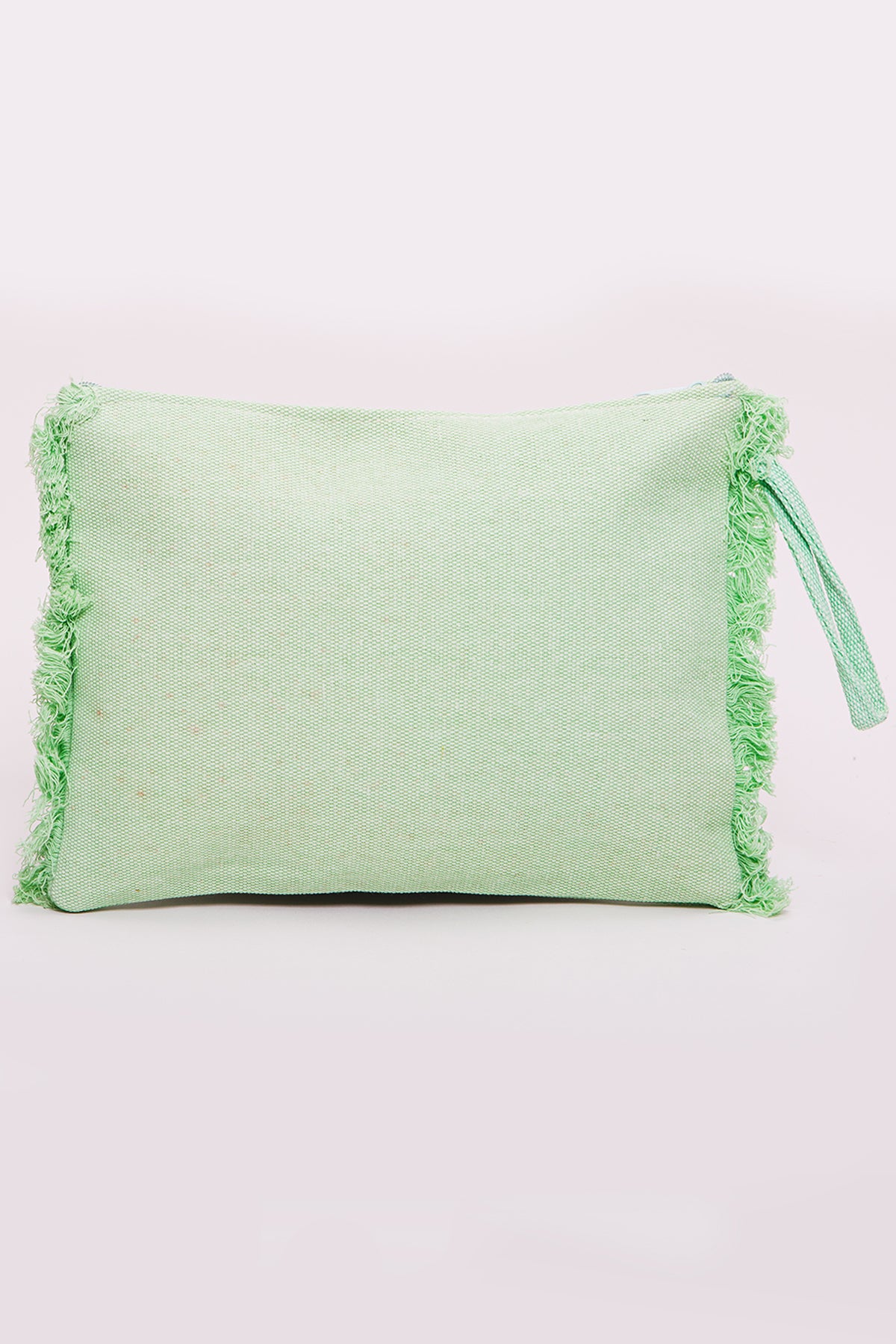 Pochette - Pochette mare verde acqua con logo