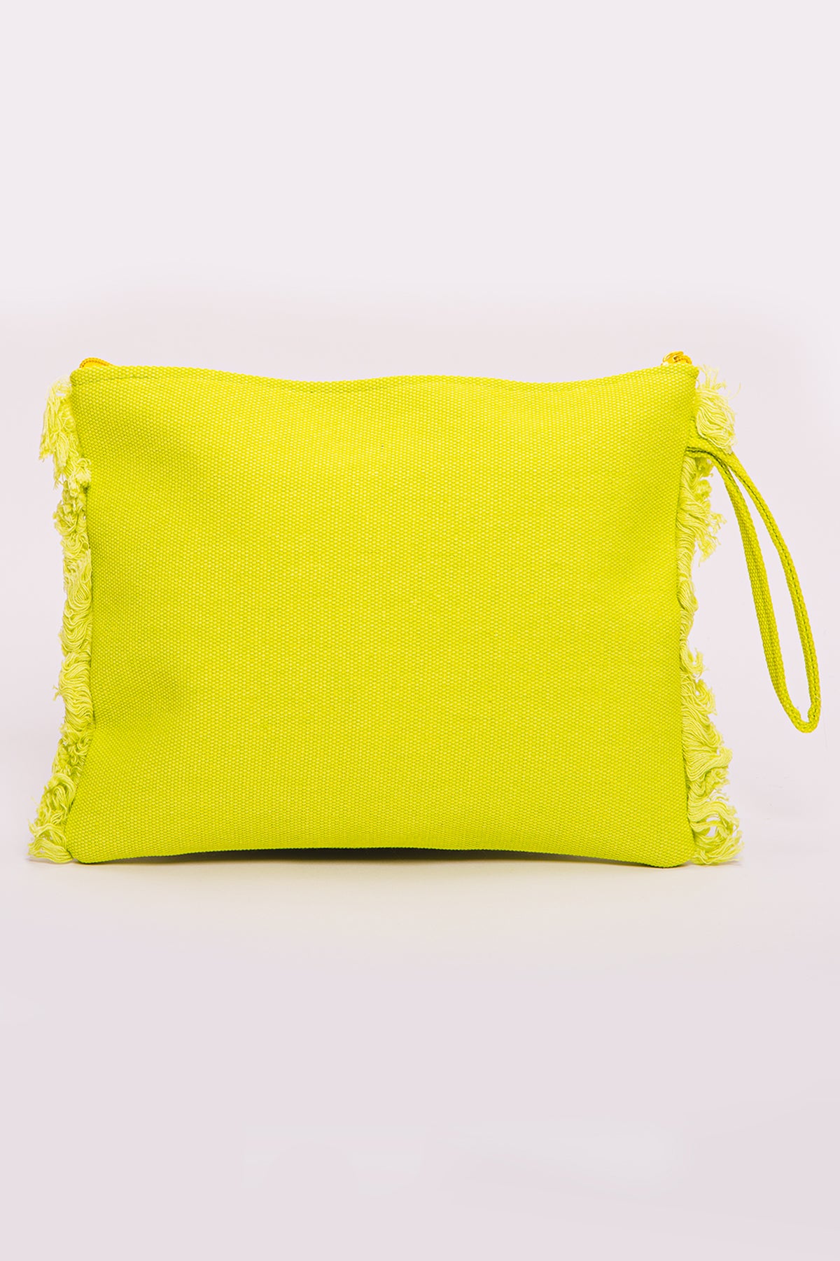 Pochette - Pochette mare verde fluo con logo