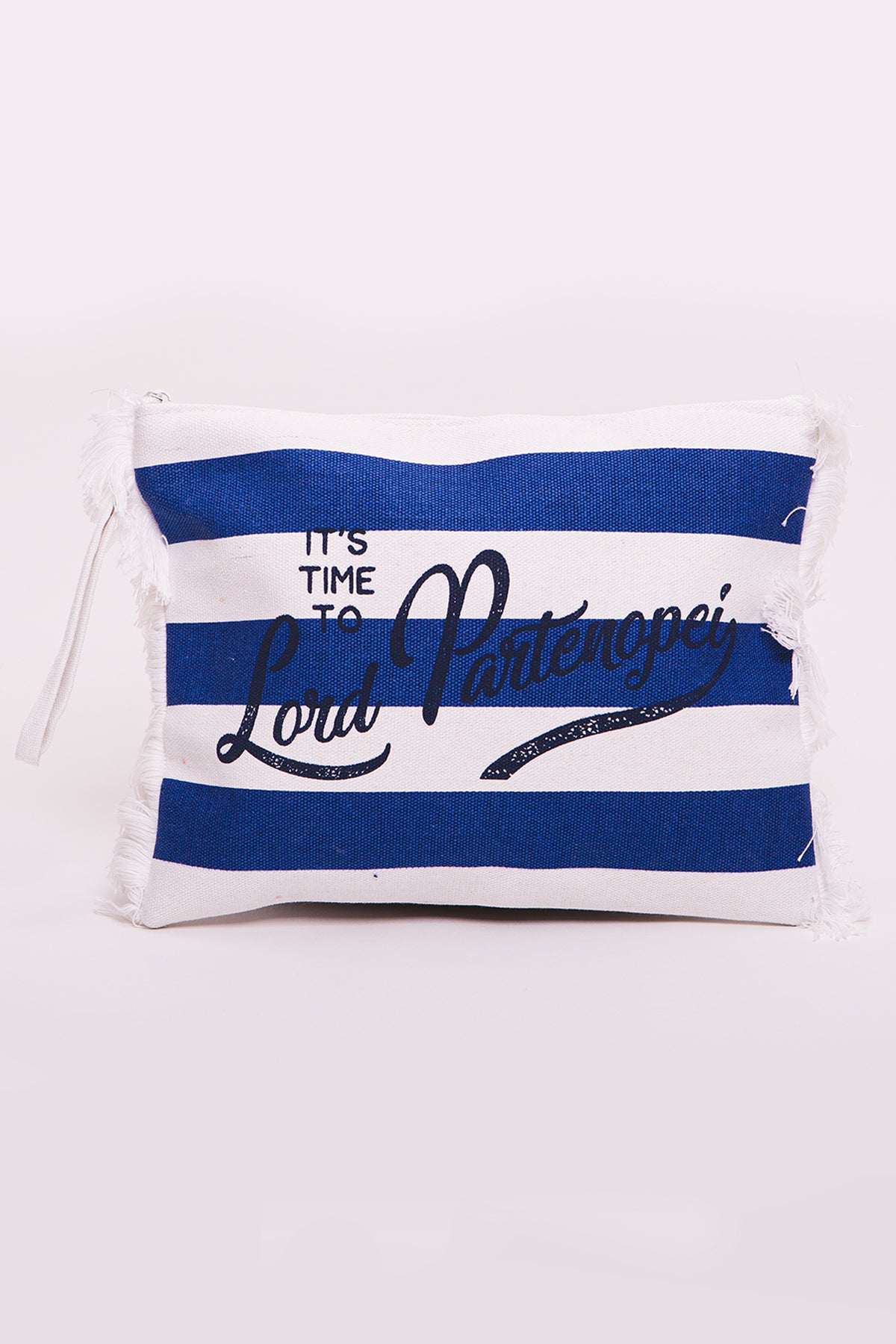 Pochette - Pochette mare fantasia righe con logo
