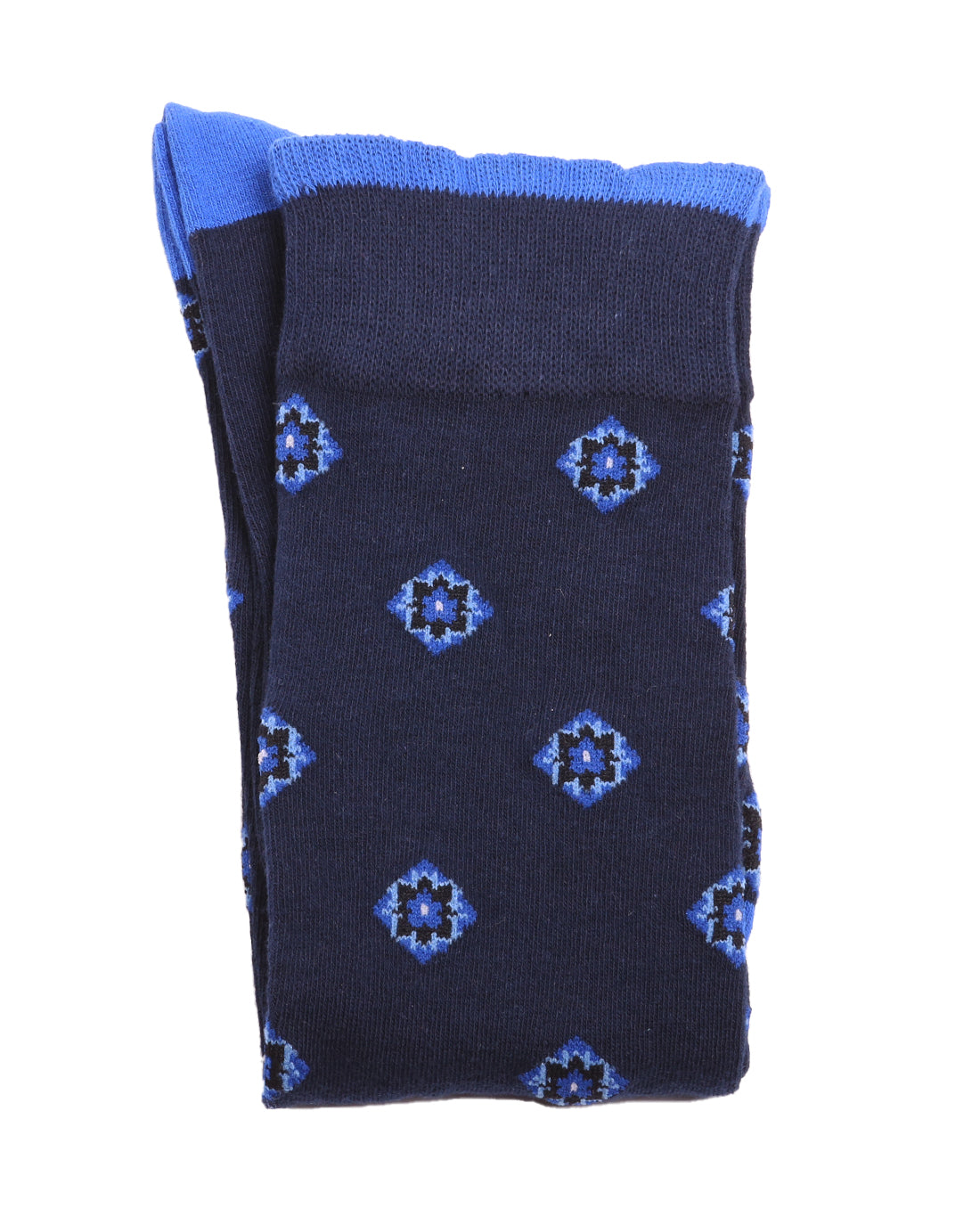 Calzino fantasia micro azzurro