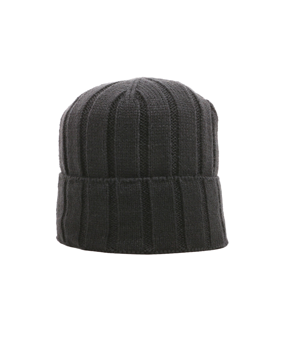 Cappello costina larga antracite
