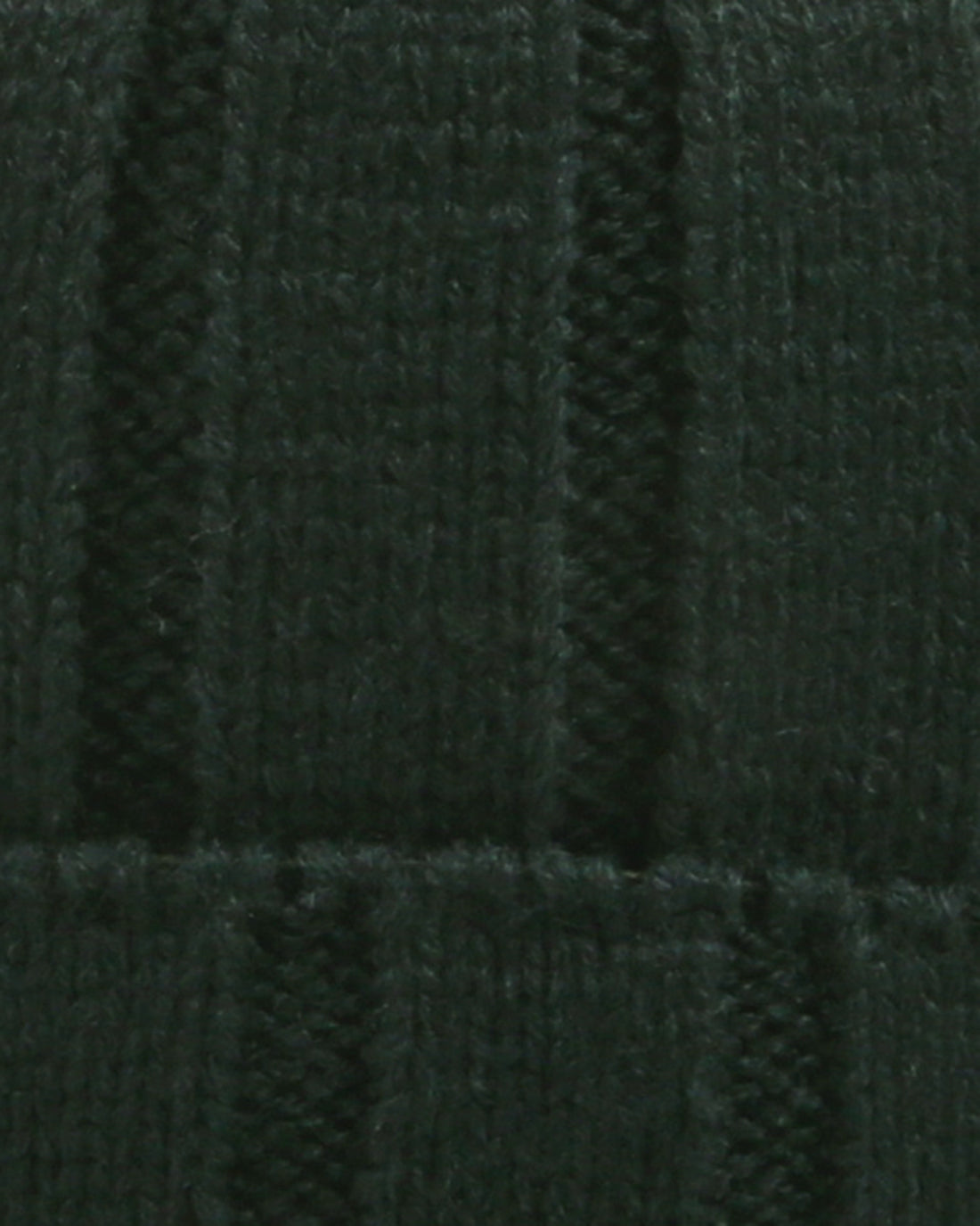 Cappello costina larga verde