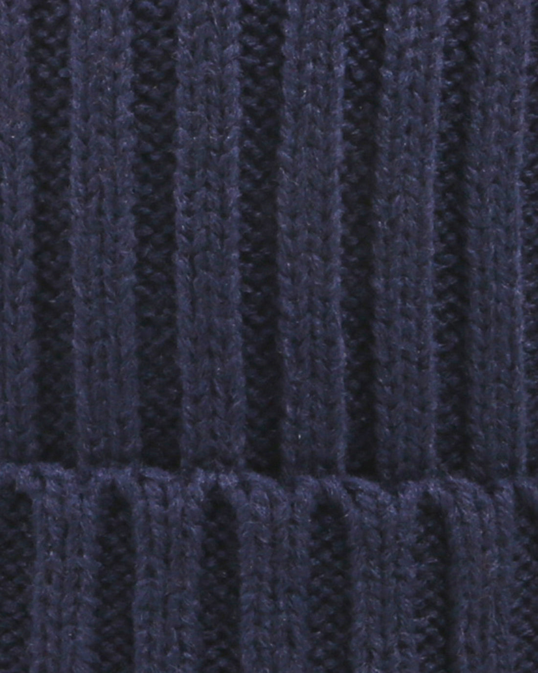 Cappello costina blu