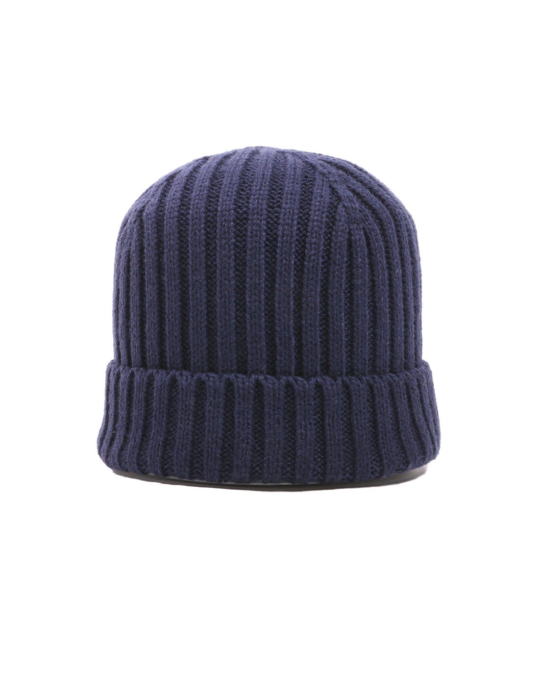 Cappello costina blu
