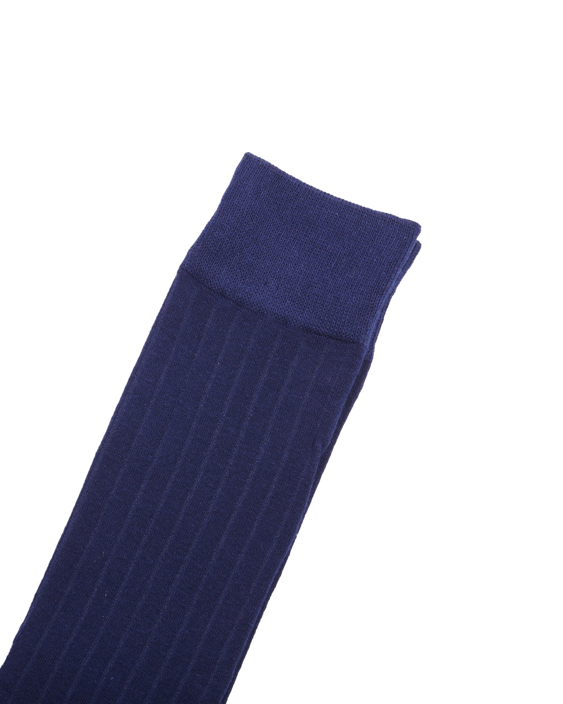 Calzino costina tinta unita blu chiaro
