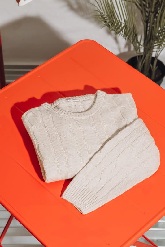 MAGLIONE UOMO TRECCIE