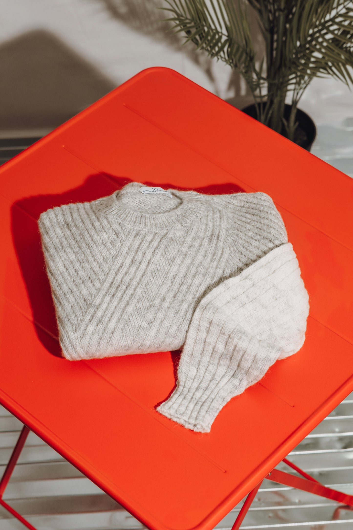 MAGLIONE UOMO MANICA IN CONTRASTO