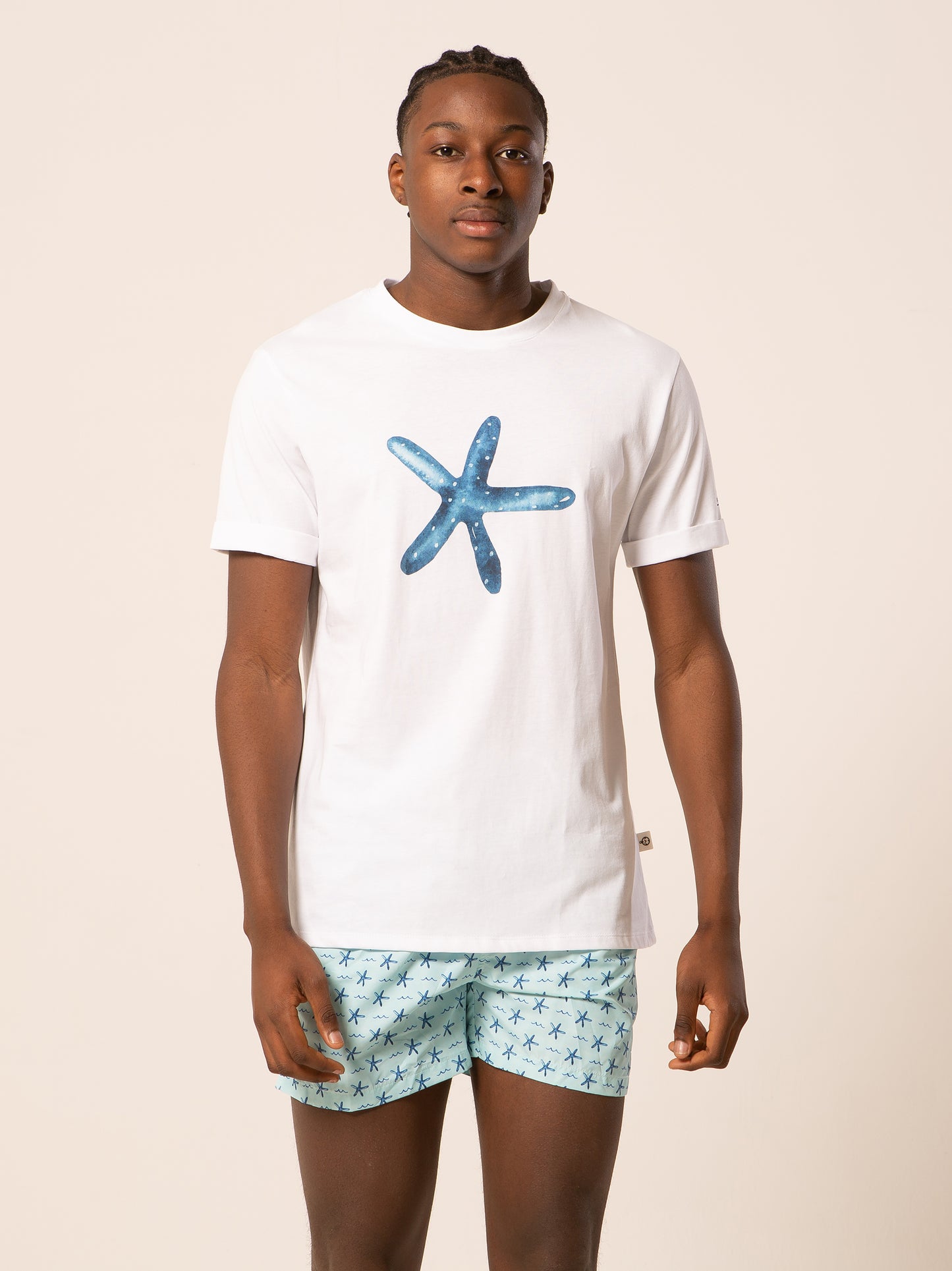 Starfish - T-shirt celeste fantasia stella marina