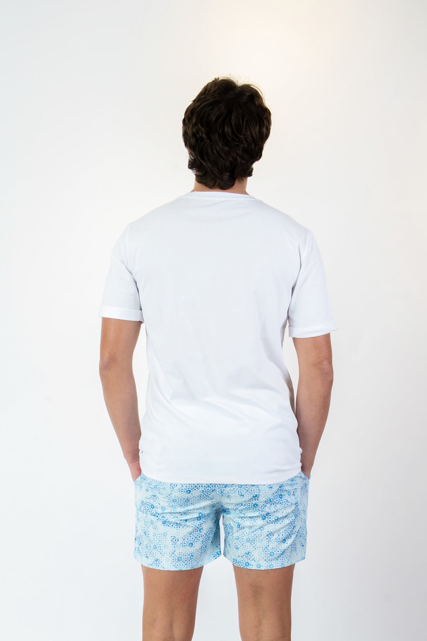 Paro - T-shirt bianca fantasia paro