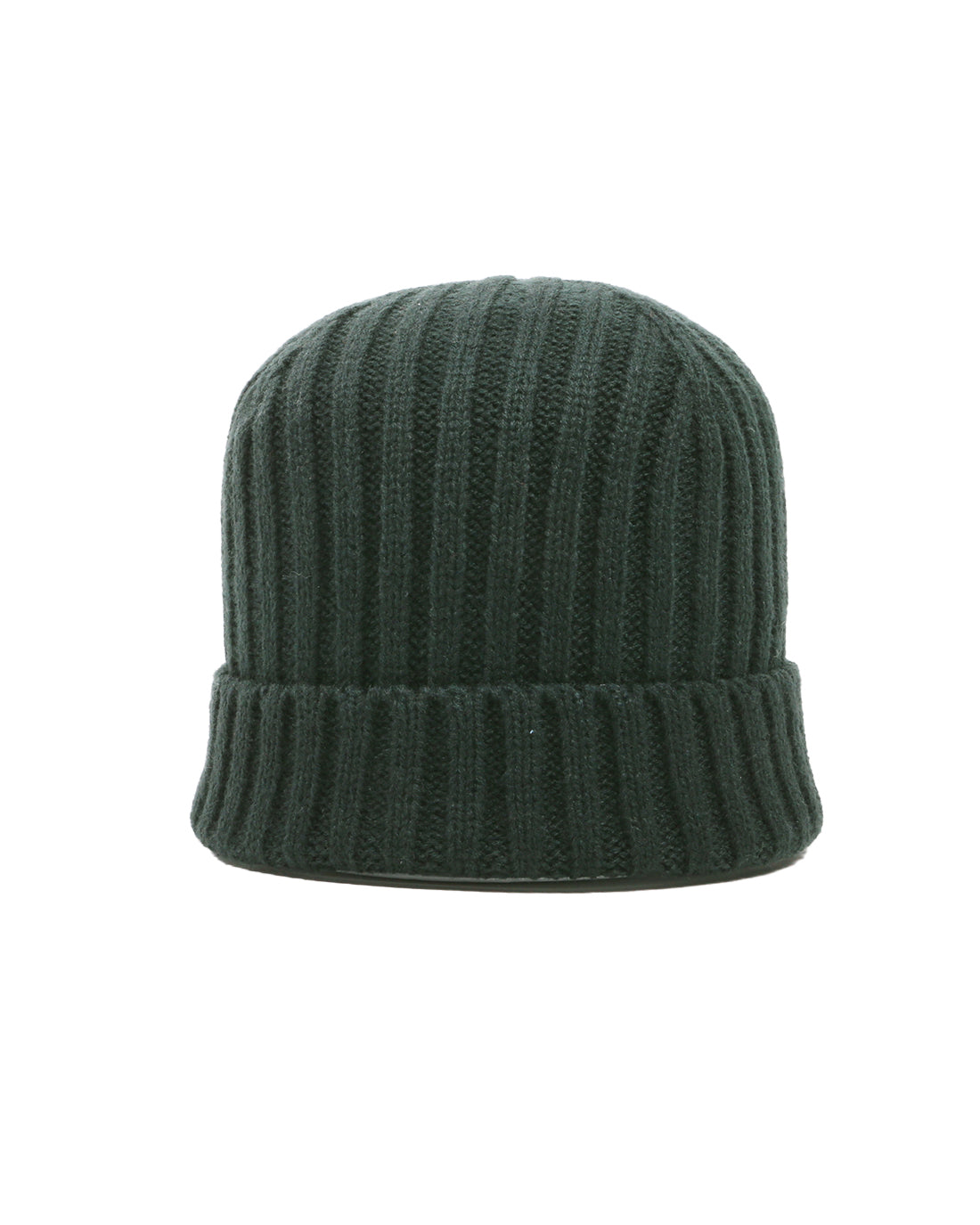 Cappello costina verde